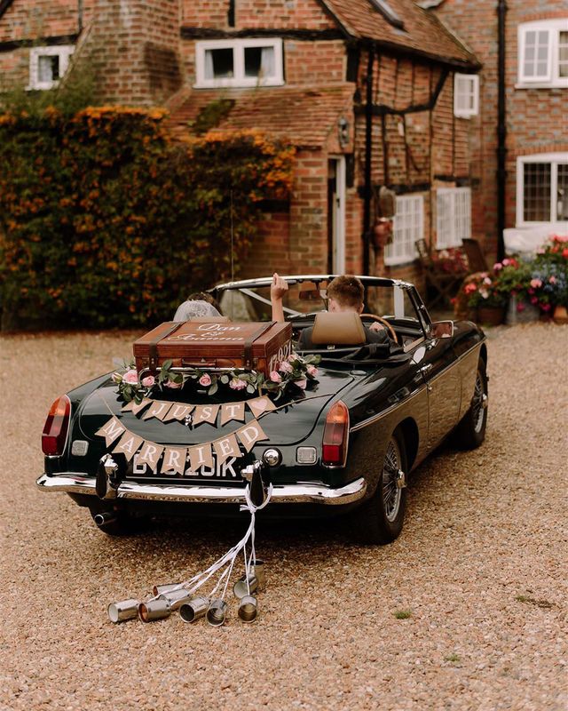 Wedding transport car